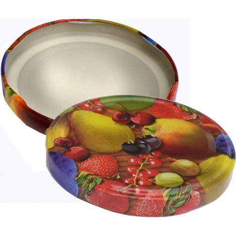 Vina Twist-Off-Deckel für Sturzgläser Obstdesign Ø 82 mm