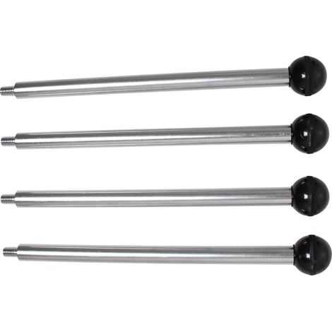 BGS Jeu de boulons de guidage pour masque avant T5 VW - 9204 (1/2)