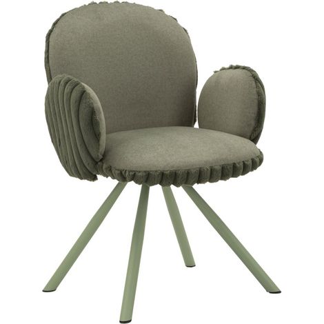 Chaise Stockholm -B- Verte Ensemble de 2 Pièces 64 x 68 x 83 cm (Hauteur d'assise 45 cm) (1/5)