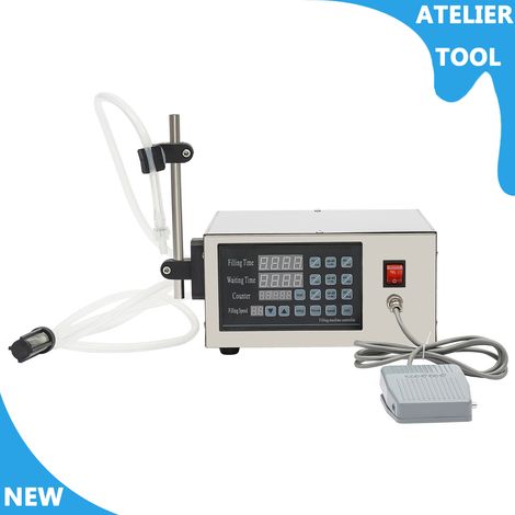 ATELIER 40W affichage LED machine de remplissage liquide manuel et automatique machine de remplissage liquide à tête unique (1/5)