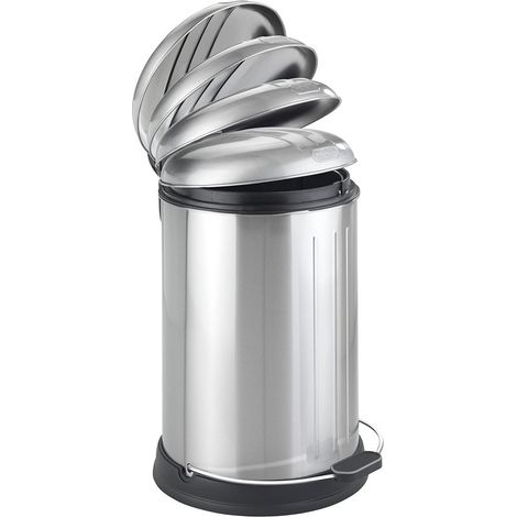 Pattumiera Easy Close 12l Lagun inox (1/5)