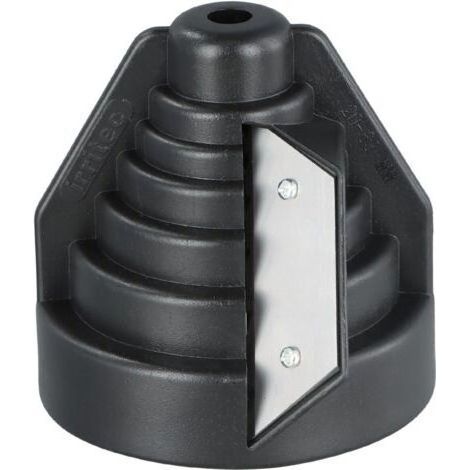 Chamfering Tool for Plastic Tubes, 20-63mm, High Performance Steel, Black (1/5)