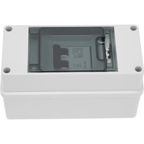 Disjoncteur 2P 1000V DC 6A Interrupteur de Sectionnement avec Coffret Étanche IP65 pour Système Solaire Photovoltaïque (1/5)