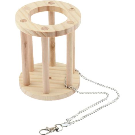 Jiajia AI, Râtelier à Foin pour Lapin en Bois Râtelier pour jardin, terrasse et extérieur (1/5)