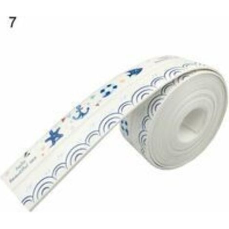 Rolle selbstklebendes wasserdichtes Dichtungsband PVC schönes Muster Wand Ecke Küche Spüle Dichtungsstreifen für Badezimmer BLOW