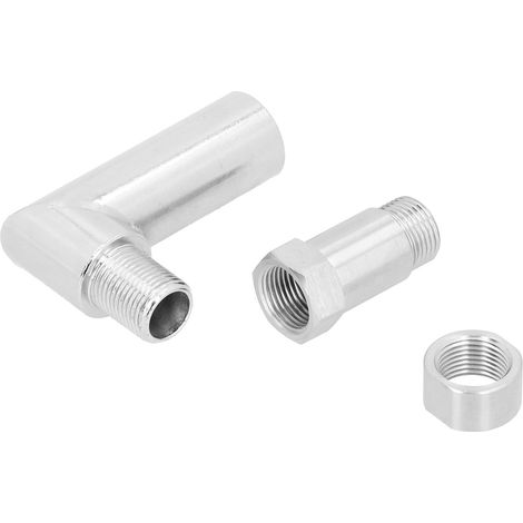 Satz mit 3 O2-Sensoradaptern mit 45-mm-Verlängerung, M18x1,5 Eisen, Autozubehör, Lambdasonden-Abstandshalter. (1/5)