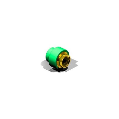 Entronque recto RH-H con cuello hexagonal Medidas: Ø20mm x 1/2"