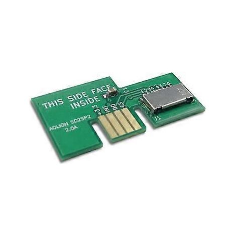 Adaptateur de carte SD2SP2 SDLoad SDL professionnel, lecteur de carte TF Micro SD pour port série 2 de Nintendo GameCube ( ) (1/5)