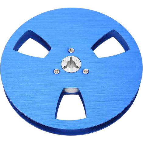 Bobine de Bande Sonore Vide en Alliage d'aluminium, 1 et 4 ou 5 Pouces, pour Appareils électroniques Grand Public (BLUE) (1/5)