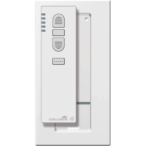 Schellenberg 20016 - Trasmettitore a 5 canali, per motore tapparelle, colore: Bianco (1/4)