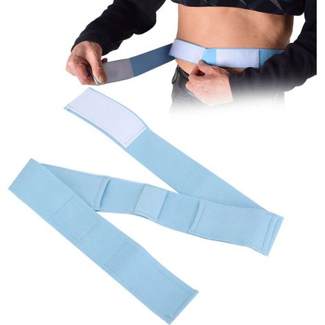 Lendenstützgürtel für Peritonealdialyse, bequem und verstellbar, blau