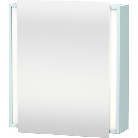 Armoire miroir Duravit KETHO 180x650x750mm ouverture gauche Bleu clair mat