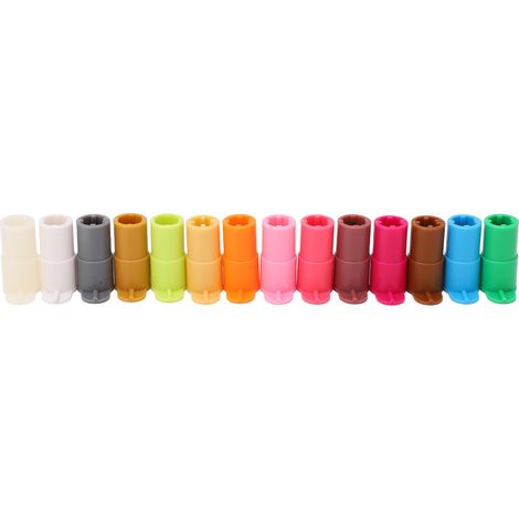 Lot de 28 adaptateurs pour stylos Cricut, ABS haute précision, alignement parfait, accessoires de découpe et marquage. (1/5)