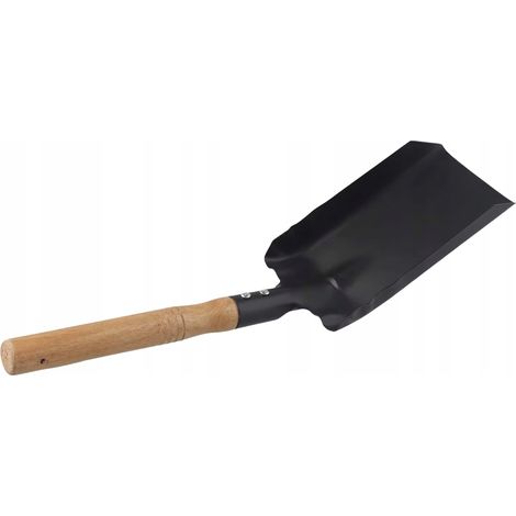 Paletta in metallo con manico in legno, spatola, 37 cm (1/3)