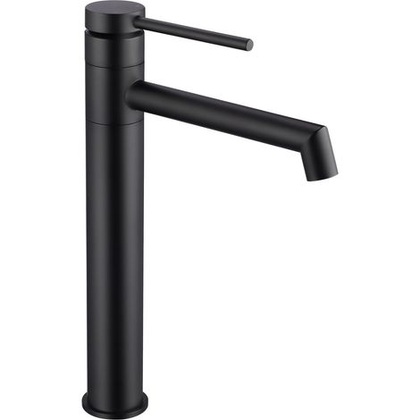 Badarmatur Waschtischarmatur Edelstahl Schwarz Wasserhahn Drehung (1/5)