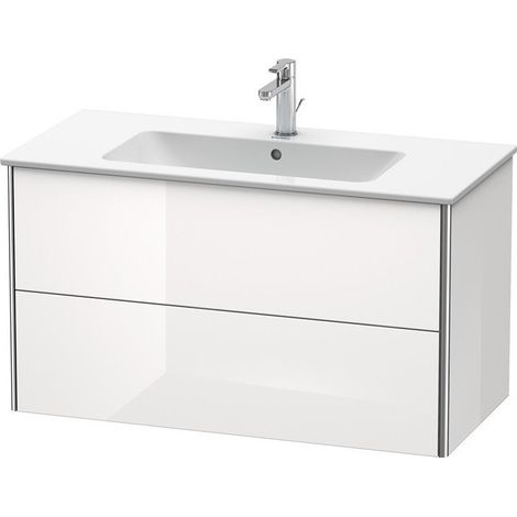 Meuble sous-vasque XSQUARE 560x1010x478mm blanc mat