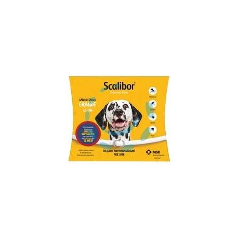 COLLARE PER CANI ANTIPARASSITARIO SCALIBOR - cm.65 per cani di taglia grande
