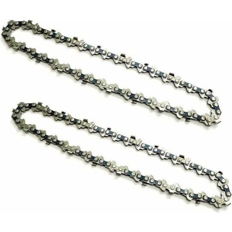 Chaine De Scie - 6 Pouces - Pas 14 - Jauge 0.043 - Pour Mini Tronconneuse Rechargeable - 2 Unites (1/5)