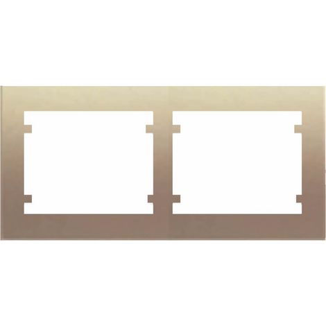 Horizontaler 2-Element-Rahmen DORADO ODISEA BJC IRIS 18002-OD