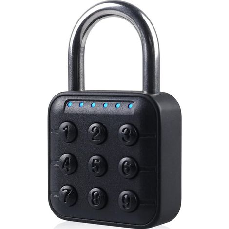 Robustes 6-stelliges Zahlenschloss – Wasserdicht – Zinklegierung – Mit digitalem Code – Hohe Sicherheit – Für Schließfächer