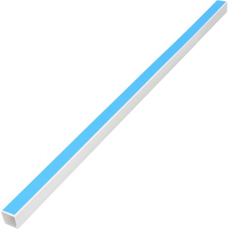 vidaXL Selbstklebende Kabelrinne 10x10 mm 30 m PVC