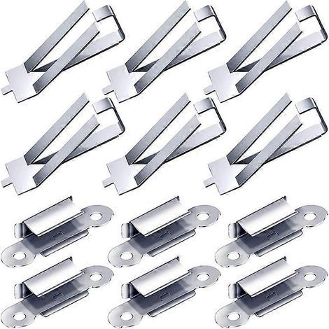 12 Stück Glasbettfeder-Drehclips für Creality Ender 3 Pro, Ender 3S, Ender 5 Pro, CR-20 PRO, CR-10S Pro 3D-Drucker (1/5)