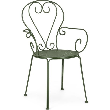 Sedia con Braccioli Etienne Forest - H 89 x P 49 x L 49 cm (1/5)