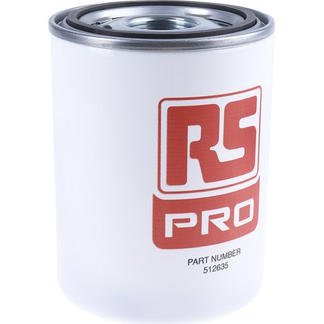 Boîtier filtre à visser RS PRO, 95L/min. 1-1/4pouces ( Prix pour 1 )