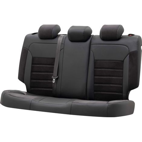 Housse de siège Bari pour Audi A3 (8P1) 05/2003-12/2013, 1 housse de siège arrière pour les sièges sport (1/5)