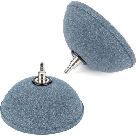 Sauerstoffdiffusor für Aquarien, 10 cm Luftstein für Luftpumpe, Eimer, Teich und DWC-Tank, 2er-Pack MUMU (1/4)