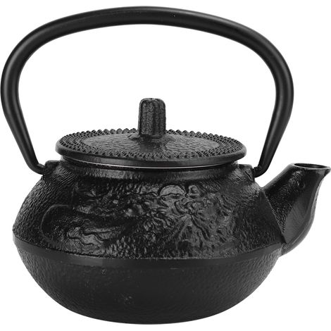 Bouilloire à thé en fonte 0.3L avec filtre - Décoration élégante pour collectionneurs (1/5)