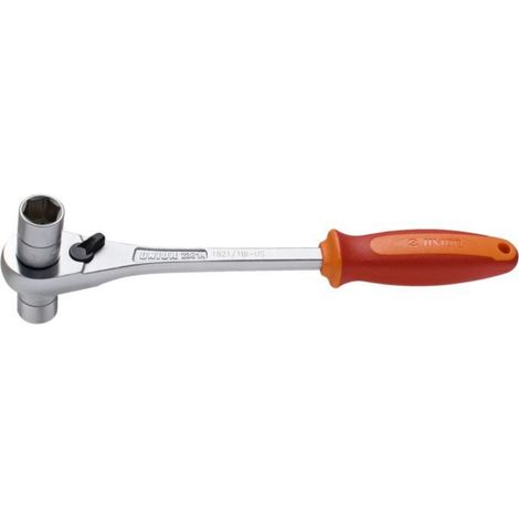 Unior Ergonomische Ratschen-Schlüssel 14/15mm Rot