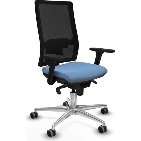 Piqueras y Crespo Horna Silla de oficina azul celeste (1/3)