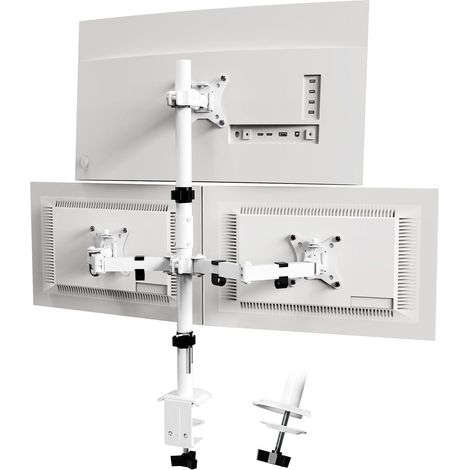 Monitor Halterung für 3 Monitore 13-32 Zoll Schwenkbar Neigbar VESA (1/5)