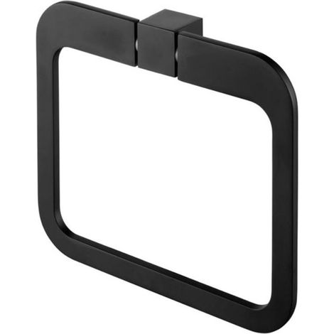 Futura Wandhandtuchhalter, schwarz (1/2)