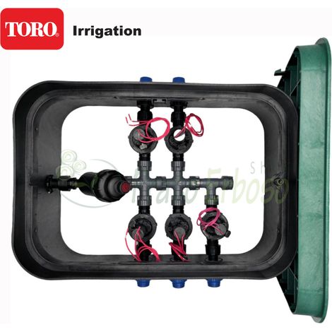 Toro PA-EZP-F5 - Válvula de riego ensamblada de 1" y 5 zonas