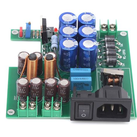 50W Linear Regulated Power Supply Module, DC12V 3.5A PCB Board with Three-Stage Filter for Electronic Projects (1/5)