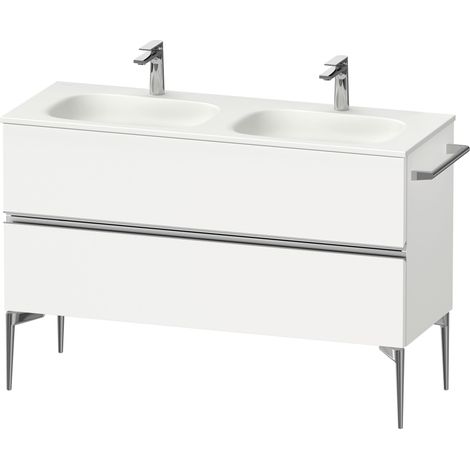 Duravit Sivida Waschtischunterbau, 2 Schubkästen, Griffleiste (1/5)