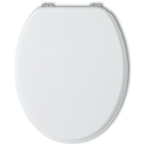 Wc Sitz Toilettendeckel Weiß Universal (1/3)