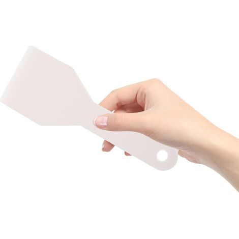 à glace pratique en plastique avec manche rond et boucle de