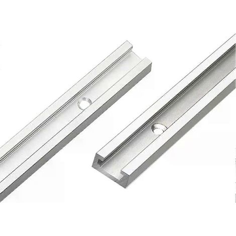 T-Nut-Führungsschiene aus Aluminium für Tischkreissägen, T-Nut-Schienen, Gehrungsanschlag, Nutauswurf, Gehrungsschienen-Schieber, Holzbearbeitungswerkzeug (1/4)