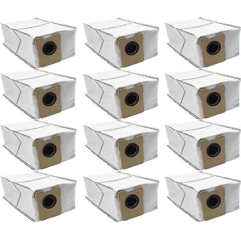 12PCS Dust Bags pour Eufy C10 Robot Aspirateur Bags pièce détachée Accessoires (1/5)