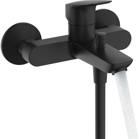 Hansgrohe Logis - Miscelatore per vasca da bagno, nero opaco 71400670