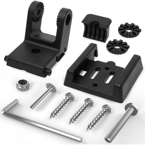 pz per staffa trasduttore XNT 7400931, staffa trasduttore per trasduttori modello XHS, kit hardware per montaggio a poppa per XNT 9 20