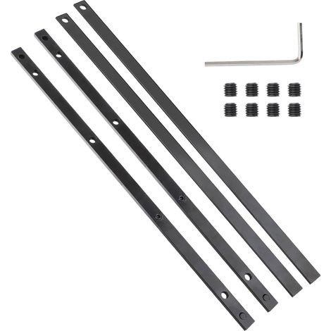 4 Rail de Guidage Kit Connecteurs de Rail de Guidage Connecteur de Rail de Guidage Connecteur de Rail de Guidage pour P-45777 pour Rail Droit Rail Coudé Rail Carré à Rideaux (1/5)
