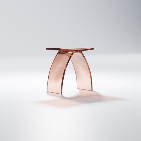 Steinberg Série 432 Tabouret, en polyrésine, 415x225x420mm,