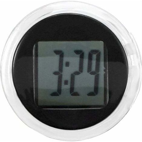 Mini Imperméable Stick-on Moto Horloge Montre Moto Voiture Horloge Numérique Jusqu (2 PCS)-Fei Yu