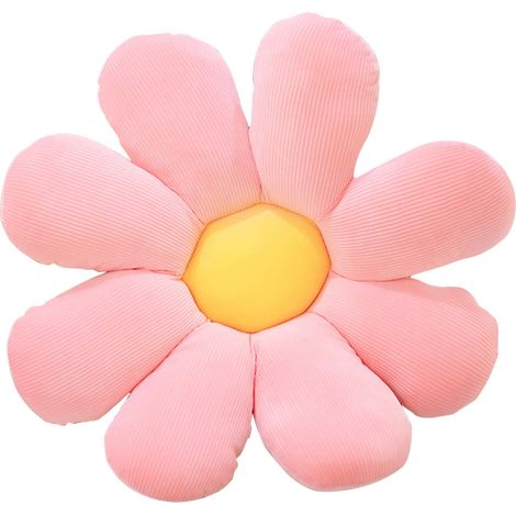 Coussins en forme de fleur, coussins d'assise, coussins de dossier, peluches (1/5)