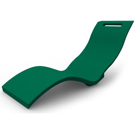 Sedia a sdraio in Polietilene SERENDIPITY CHAISE Antracite (1/5)