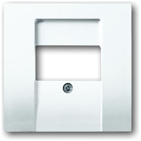 Futur Linear / Enjoliveur pour prise HDMI VGA USB Blanc 2CKA001710A3992 ABB BJE73879